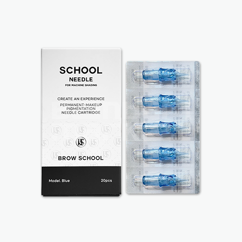 [브로우스쿨] SCHOOL NEEDLE (BLUE)
